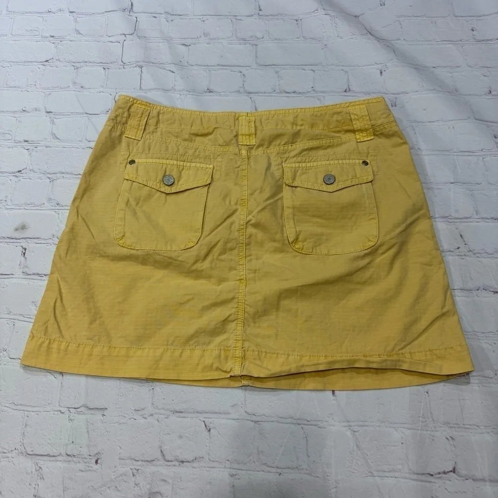 J.CREW broken in chino Classic Twill cargo pocket skirt Y2K vintage size 10 GUC